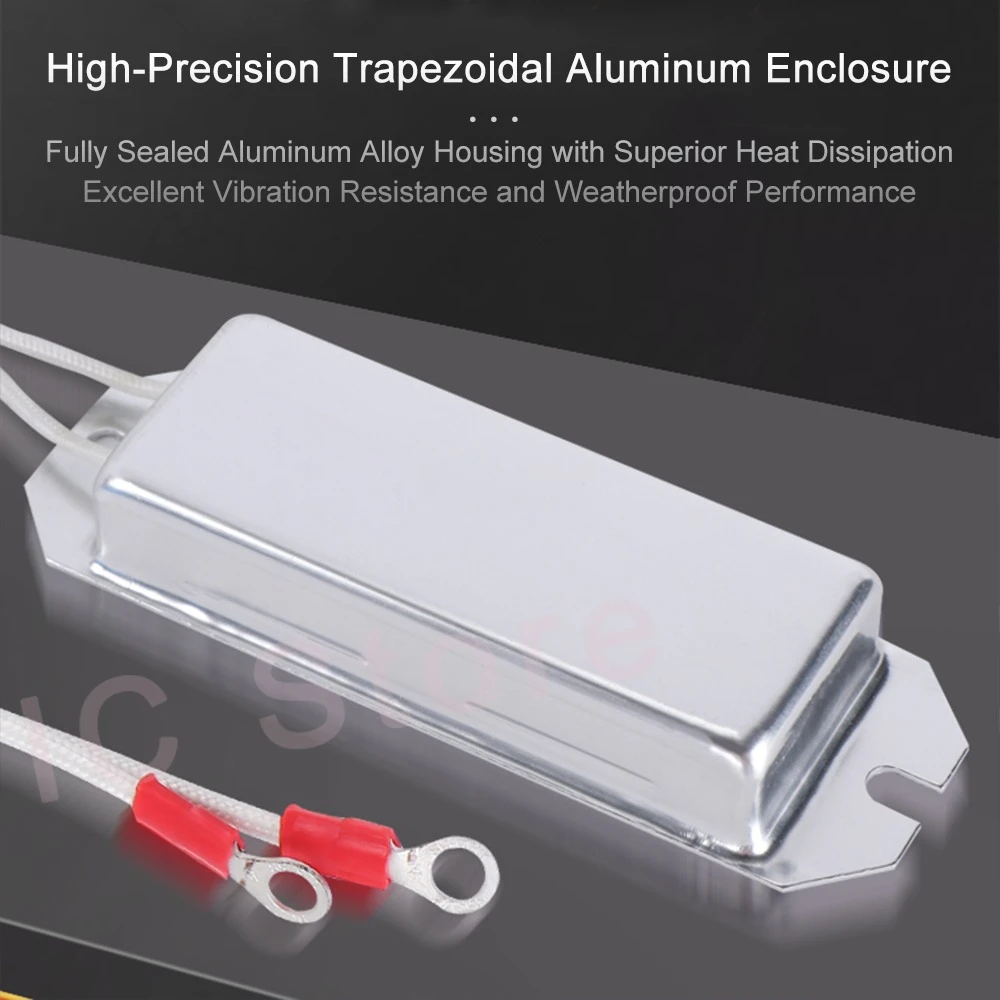 1PCS RXPC RXG28 Aluminum Shell Resistor 80W 100W 120W 150W 220W Servo Drive Braking Resistance for Inverter Motor Speed Control