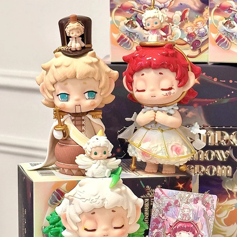 FAYA Standchen Snow Of Kingdom กล่องตาบอดน่ารักอะนิเมะตุ๊กตา Surprise กล่อง Kawaii Faya Action Figure Mystery กล่องคริสต์มาสของขวัญของเล่น