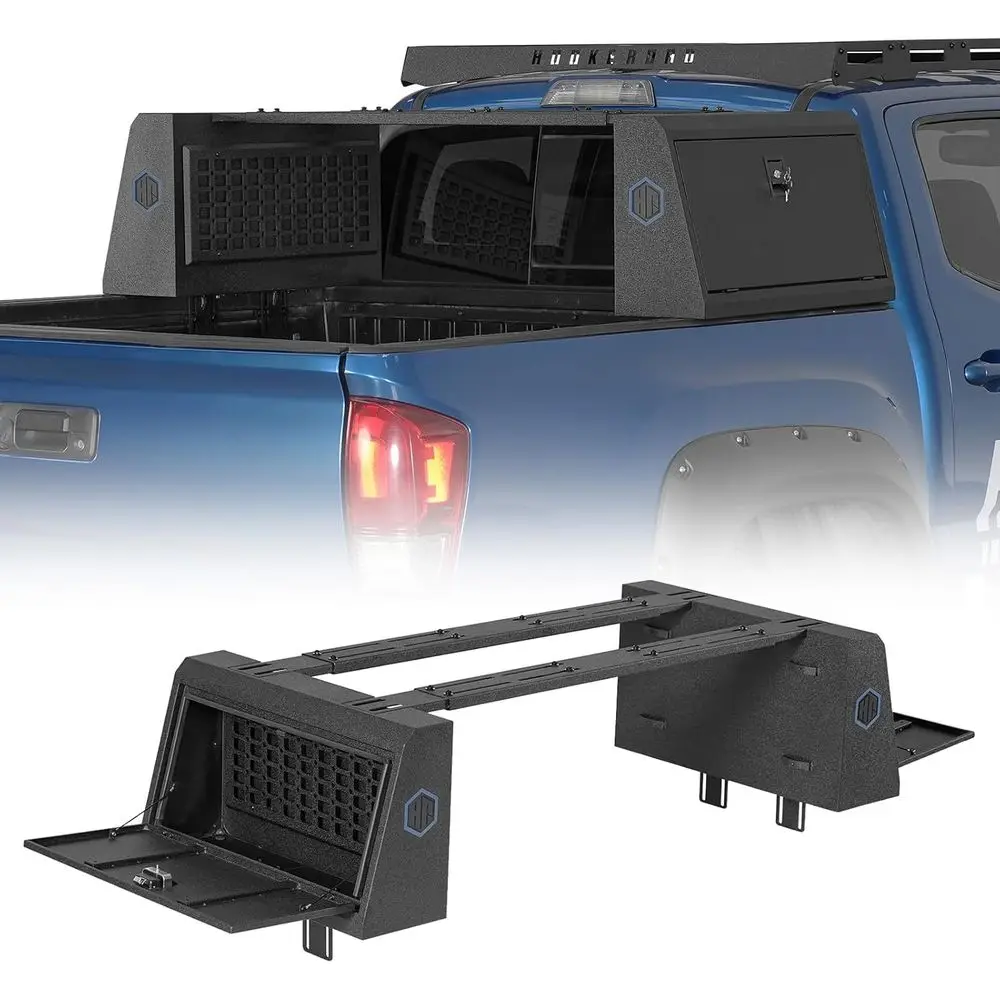 

Heavy-Duty Lockable Storage Box for Truck Beds - Compatible with Various Truck Models