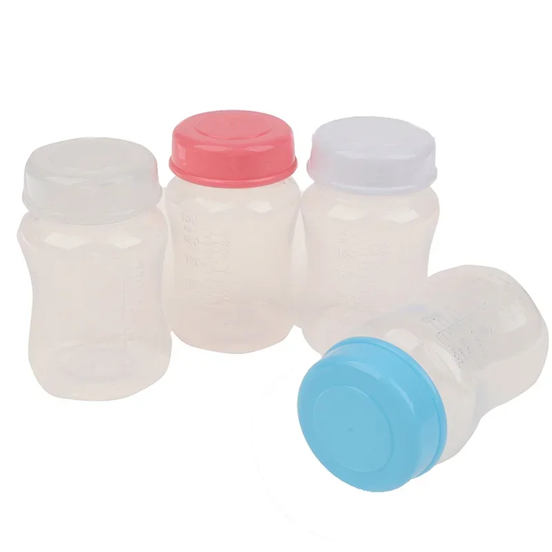 180ml Breast Milk Storage Bottle Wide Neck Infant Newborn Food Freezer Fresh Cup Breast Milk Storage Bottle