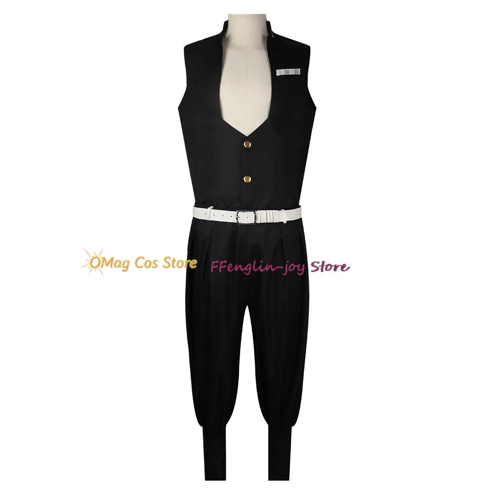 أزياء الهالوين شينازوجاوا التأثيرية سانيمي الرياح هاشيرا الزي شعر مستعار شيطان ملصقات أنيمي هنتر القاتل السيف الكبار الزي