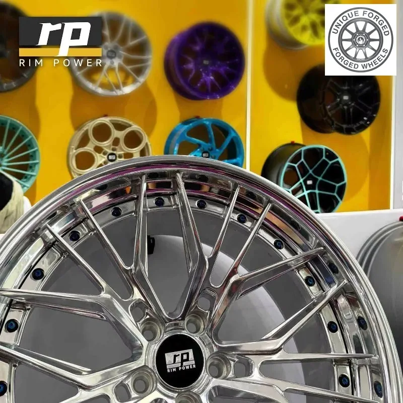 26 Style Rimpower Custom Forged Alloy 17 Inch 17‑26 Inch Deep Dish Wheel 5x114.3 5x130 6x139.7 Fit For BMW For Benz For Audi