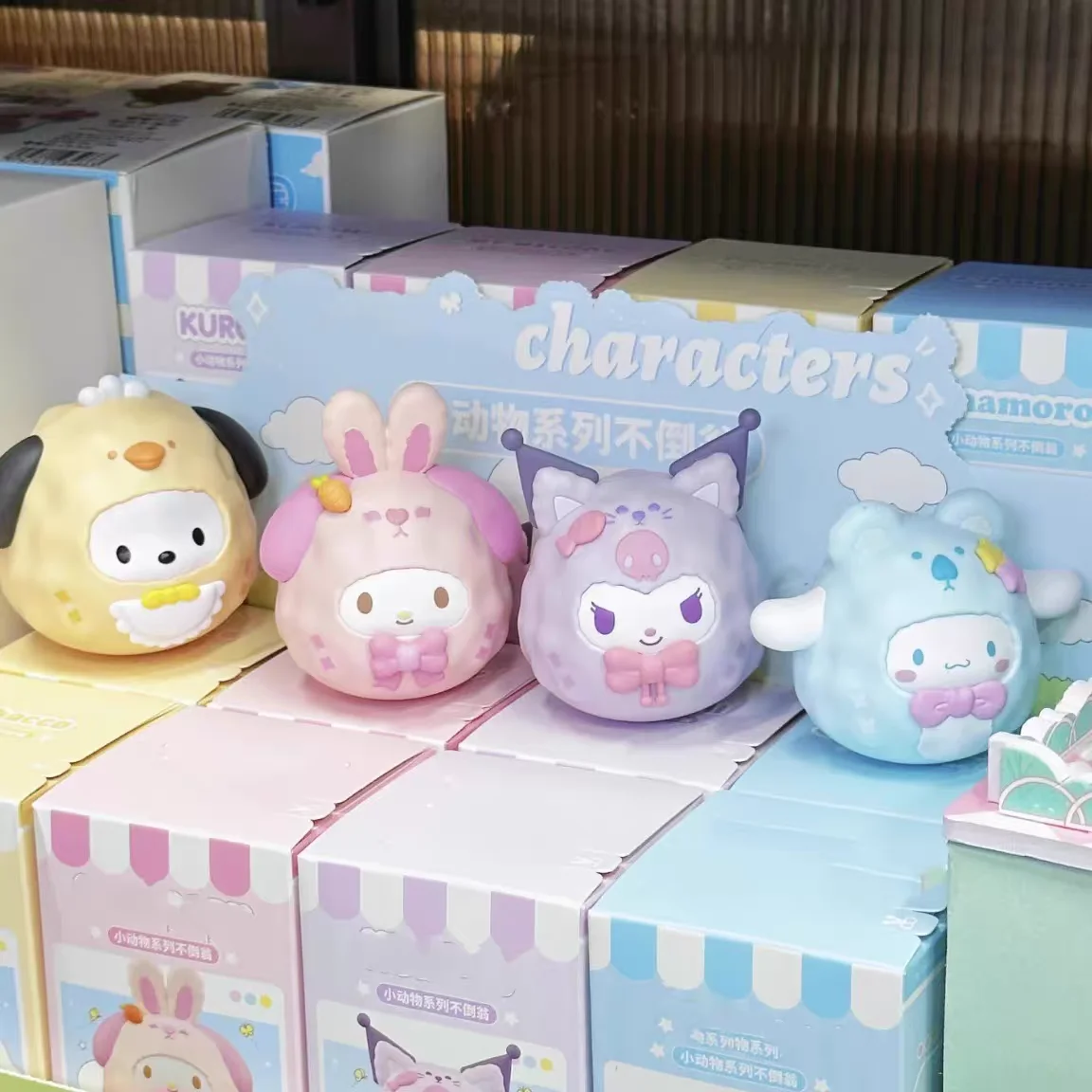 Kawaii سانريو شخصيات كرتونية سينامورول كورومي Mymelody Pochacco لطيف ألعاب شخصيات الحركة هدايا عيد ميلاد للأطفال أطفال صبي