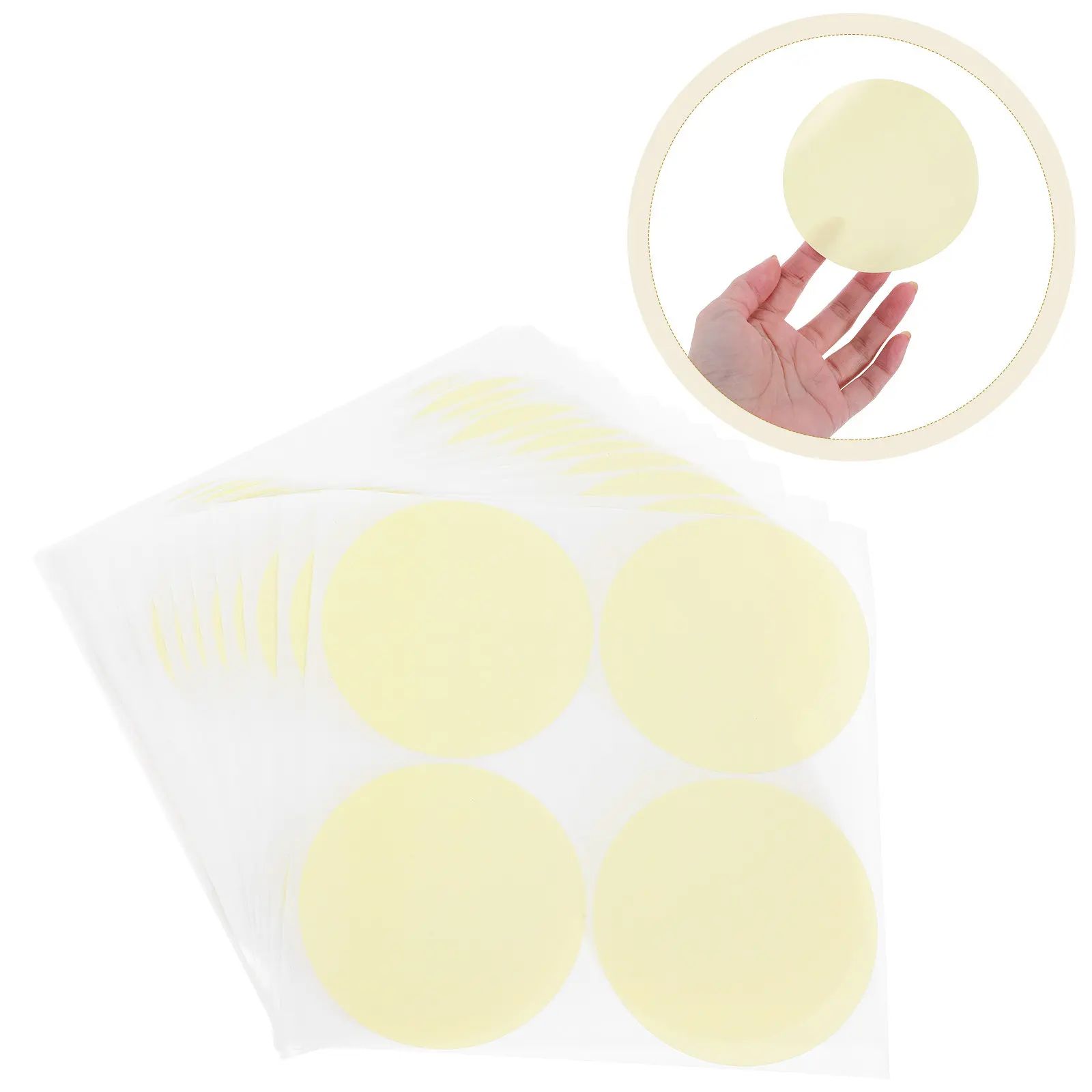 

200Pcs Removable Round Stickers Blank Writable Circle Labels Easy Peel Stick for Office Home Classroom Organizing Color Coding