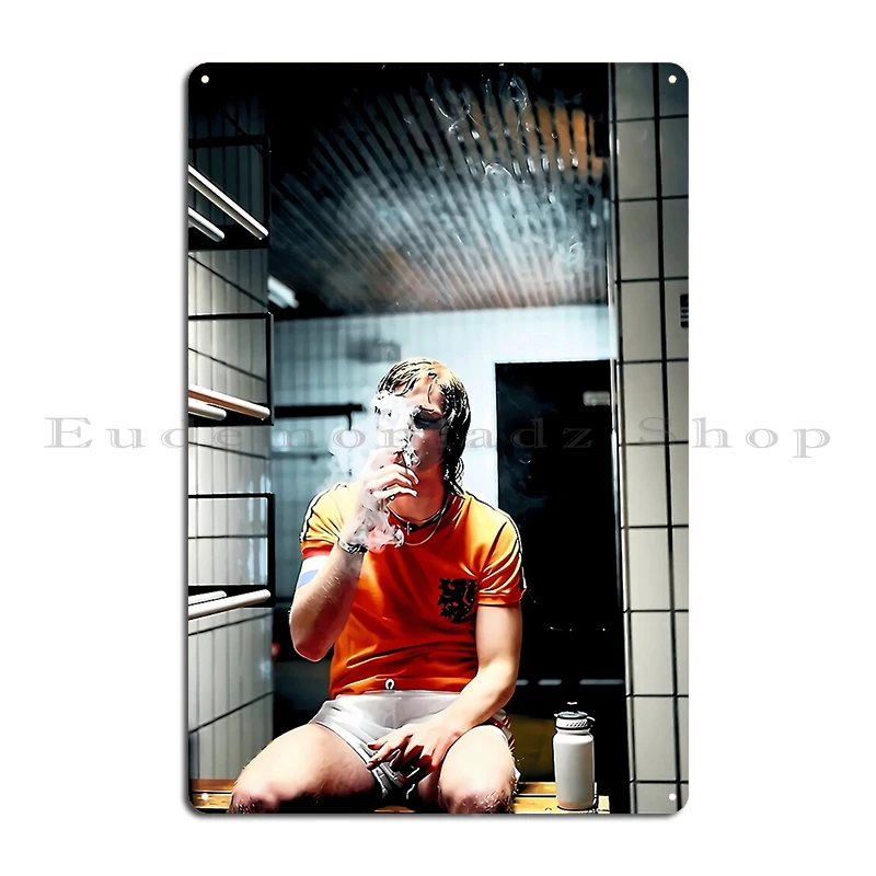 johan cruyff Metal Sign Party Plaques personalized Bar Wall Decor Tin Poster