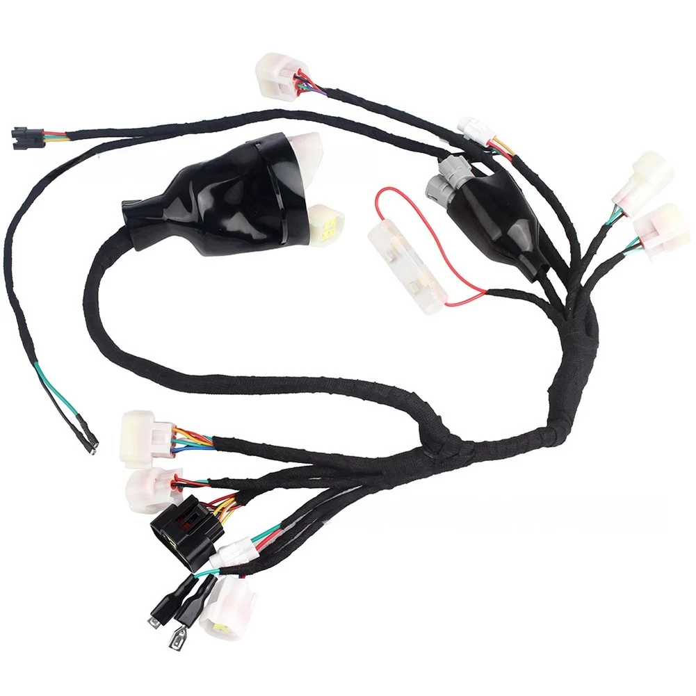 For Various Riding Conditions Wiring Harness Stable Signal Transmission Wiring Harness Plug-and-Play Installation