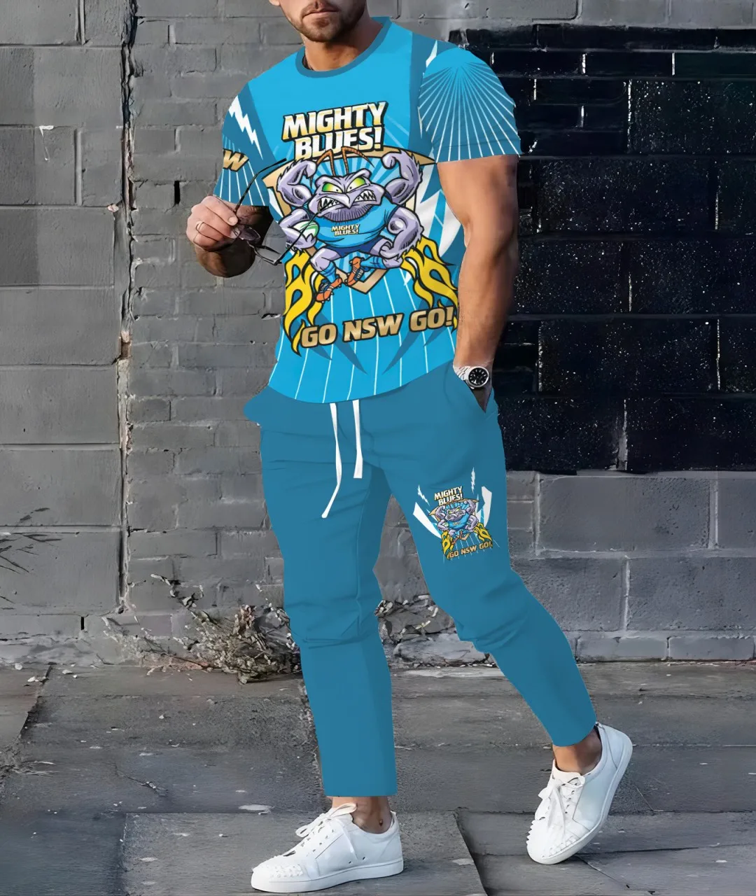 

2025 летний новый мужской костюм, модные уличные мужские брюки с короткими рукавами, удобные дышащие быстросохнущие мужские короткие брюки оливкового трикотажа