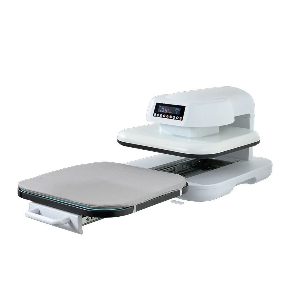 Factory Directly 38x38cm Electric Auto Heat Transfer Press Logo Printing
