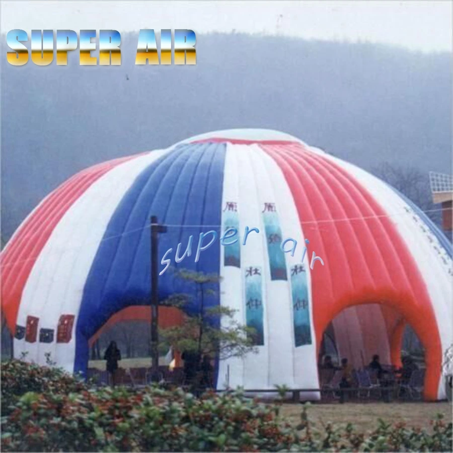 2023 Spectacular inflatable giant dome tent customizable inflatable exhibition tent outdoor activity tent