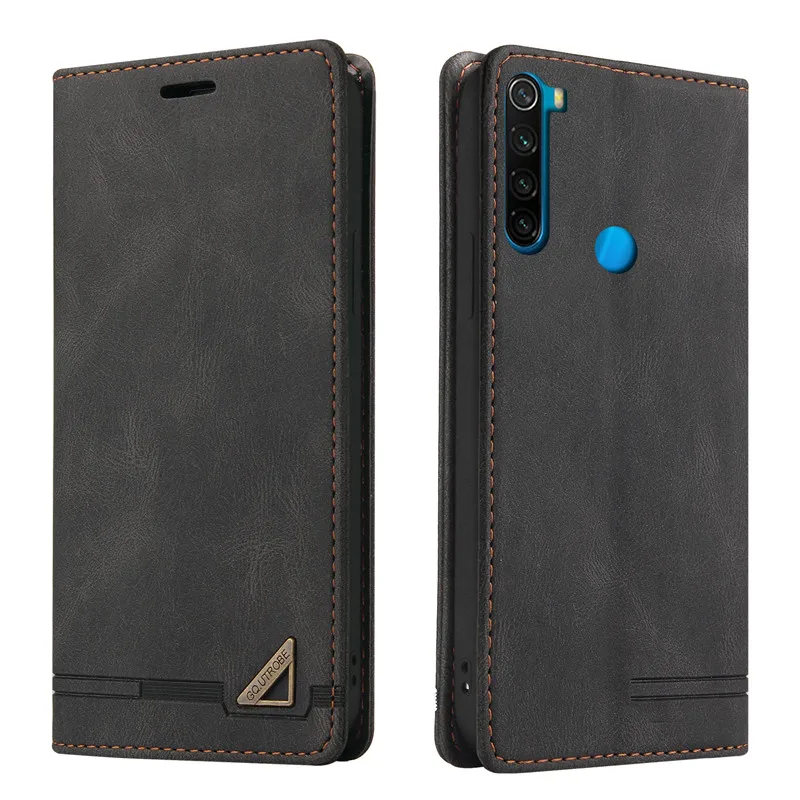 Magnetic Wallet Flip Cover Case For Xiaomi Redmi Note 8 Pro 8T Note8 2021 Redmi8 Cover Anti-theft Leather Phone Bags Capa