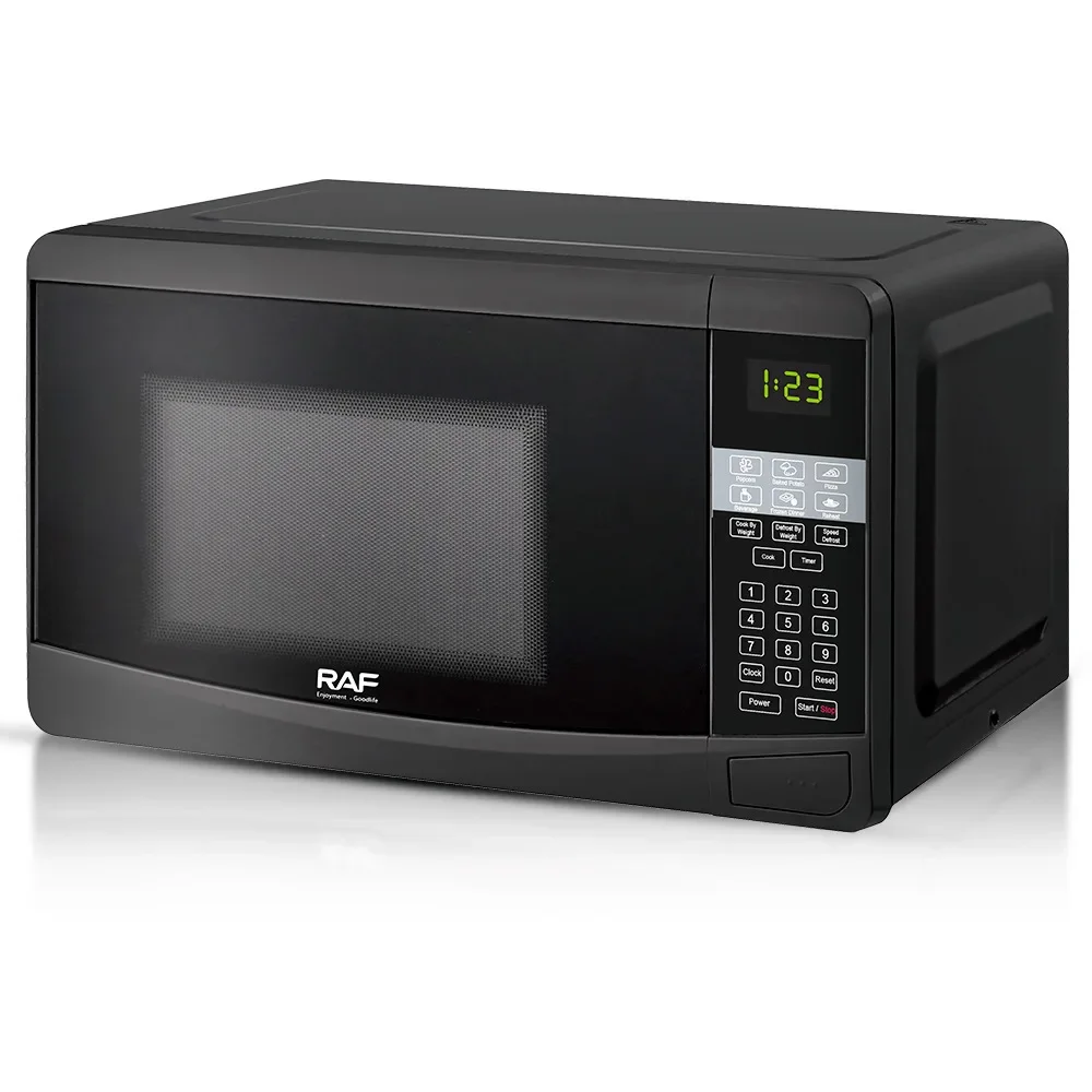 High Quality Microwave Oven 20L Lar Capacity Digital Black for Home Use - Bake Pizzas and Chicken in the Kitchen!