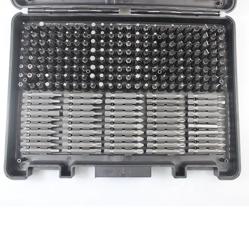 総合的な穴あけ・ドリルアクセサリーキット 石材用318個入り ドライバーとドリルビットセット 木材用チタンHSSドリルビット