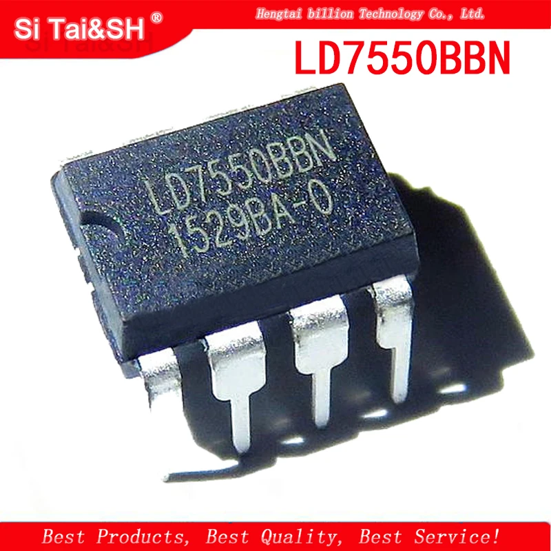 10PCS  LD7550BBN LD7550  LCD power chip   DIP8  integrated circuit