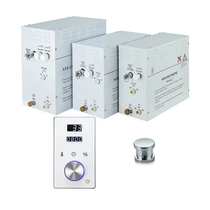 Производитель SUNDREAM Умная паровая ванна с контроллером GS08N 4,5 кВт 6 кВт 9 кВт 12 кВт 15 кВт 18 кВт Парогенератор для сауны