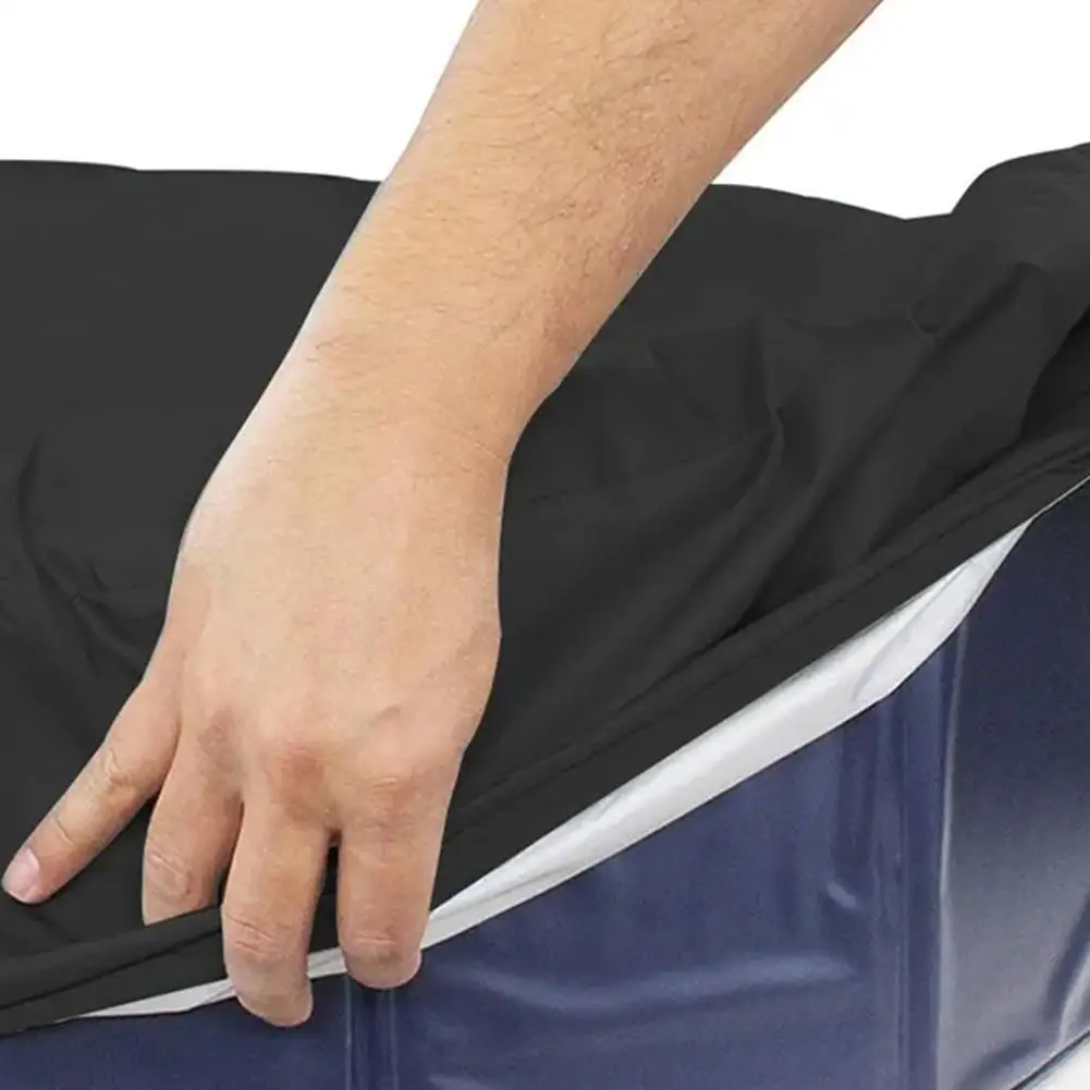 Cubierta portátil para piscina de perros, cubierta redonda fácil de poner, plegable, para Baño de mascotas sobre el suelo, bañera para niños