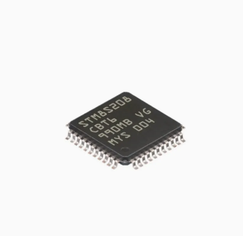 50PCS  STM8S208CBT6 LQFP48  New Original