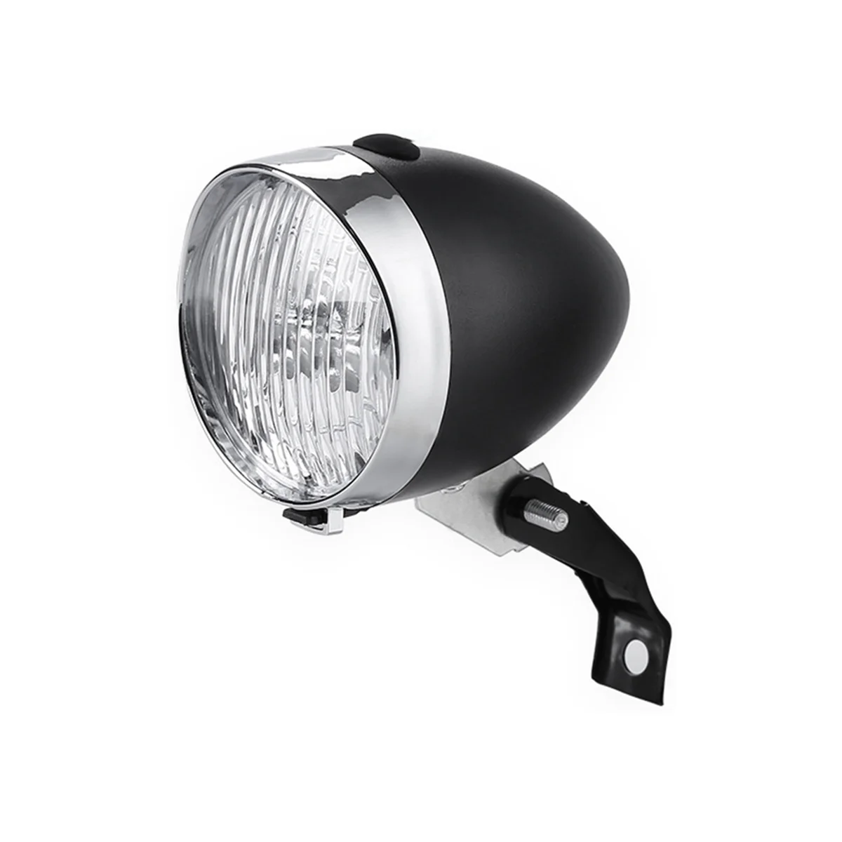 A71P المصابيح الأمامية للدراجة الجبلية المصابيح الأمامية الرجعية 3LED أضواء ركوب الخيل أضواء أمامية معدات ركوب الليل أسود #1