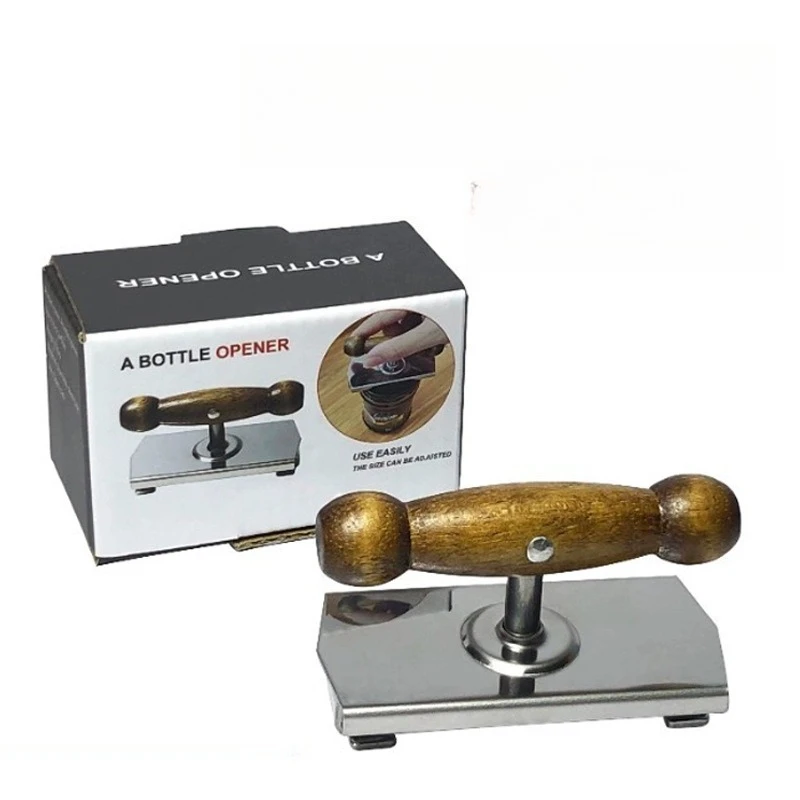 Multi-functional Bottle Opener, Adjustable Labor-saving Cap Opener Cap Tightening Device Kitchen Small Tools Gadget Accessories