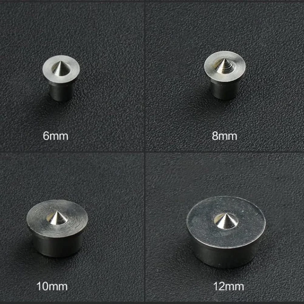 

Отверстие для маркера, набор дюбелей с точным выравниванием, 8 шт., 6 мм/8 мм/10 мм/12 мм, стальные дюбели и шиповые центры для деревообработки