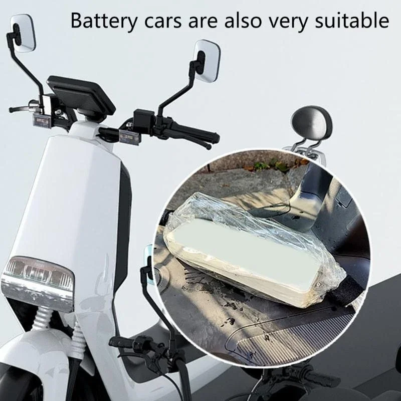 

Electric Vehicle Power Supply Control Box Rain Guard Protector Cover Transparent PVC Waterproof Cover Easy Installation X37F