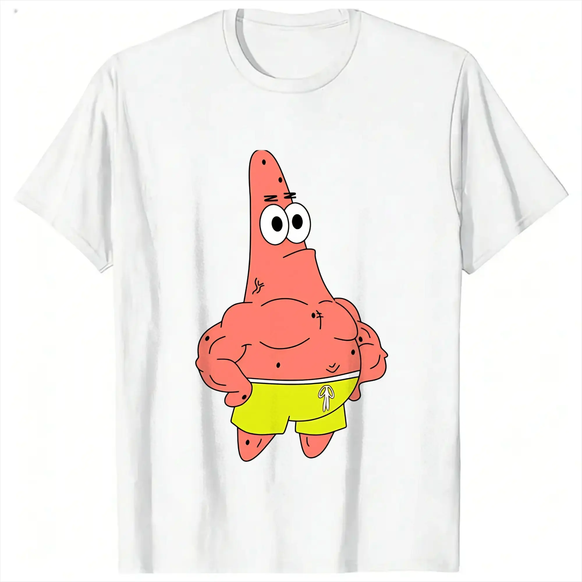 Men Women T Shirt Bikini Bottom Gym Patrick T-Shirts Harajuku Summer Tee Shirt Streetwear Casual Pure Cotton Tops Gift Idea