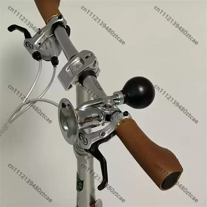 Loud Sound Retro Style Bicycle Bell Horn Classic Bicycle Accessory for Folding Bike Road Bike Mountain Bike Riding