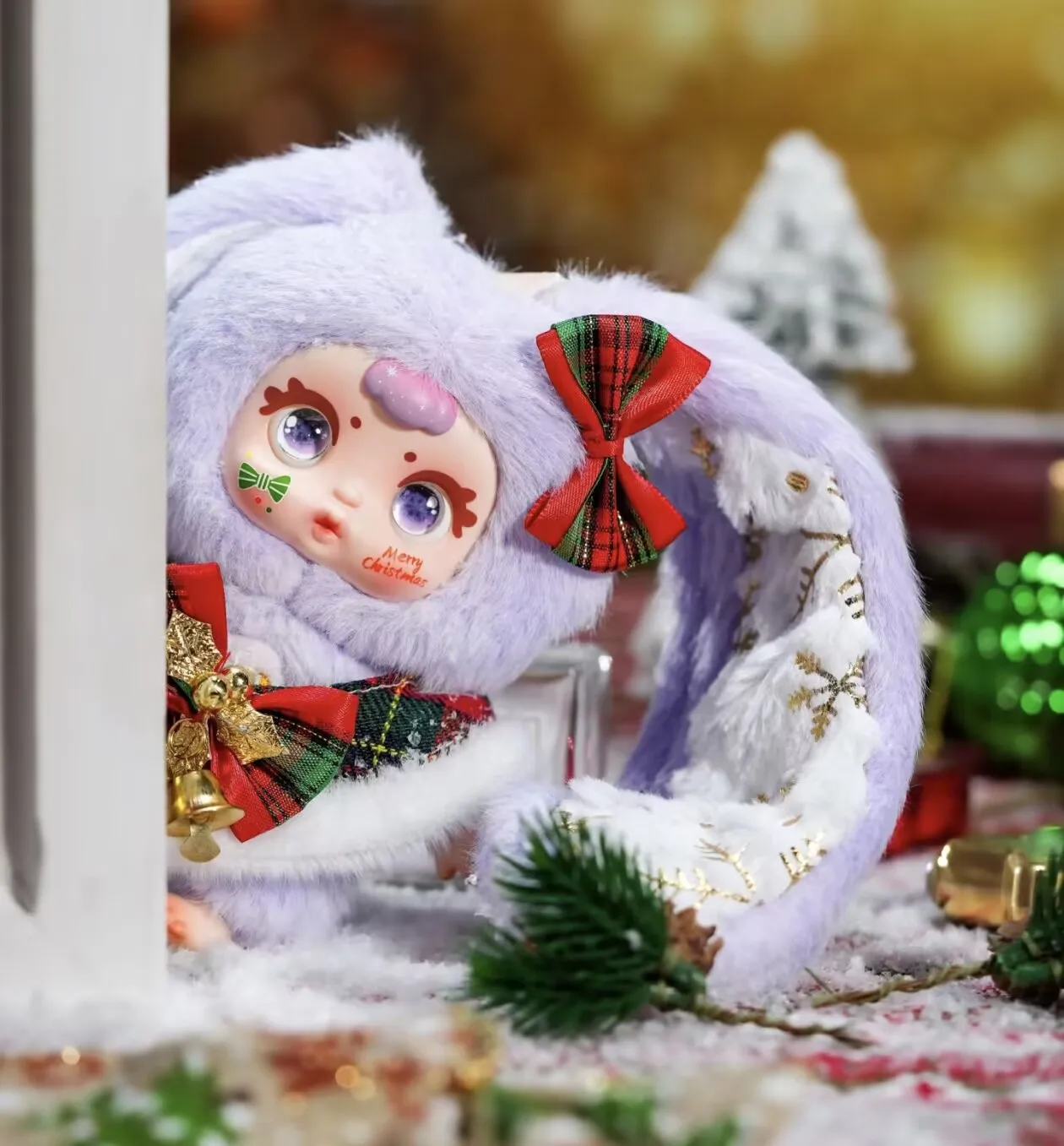 جديد مم الحليب الحلوى عيد الميلاد سلسلة الفينيل لطيف صندوق أعمى لطيف دمية العصرية لعبة حقيبة قلادة المفاتيح صندوق غامض فتاة مفاجأة هدية #4