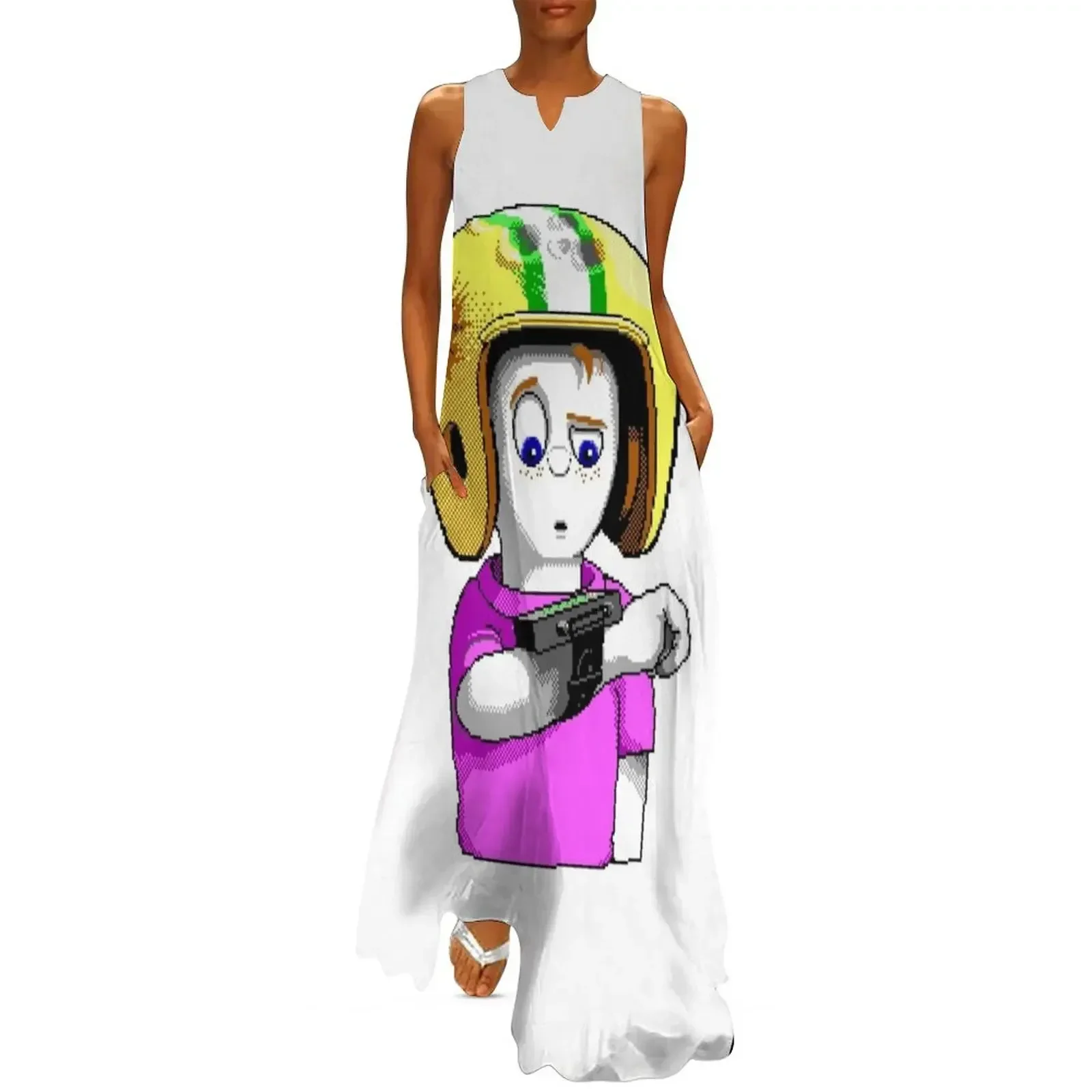 

Commander Keen - Goodbye Galaxy Long Dress luxury woman party dress ladies dresses for special occasions Beachwear Dress