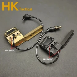 Pressure Switch with Un Mount Side Extension Bracket DBAL NGAL M300 M600 Tactical Weapons Flashlight and Laser Mount
