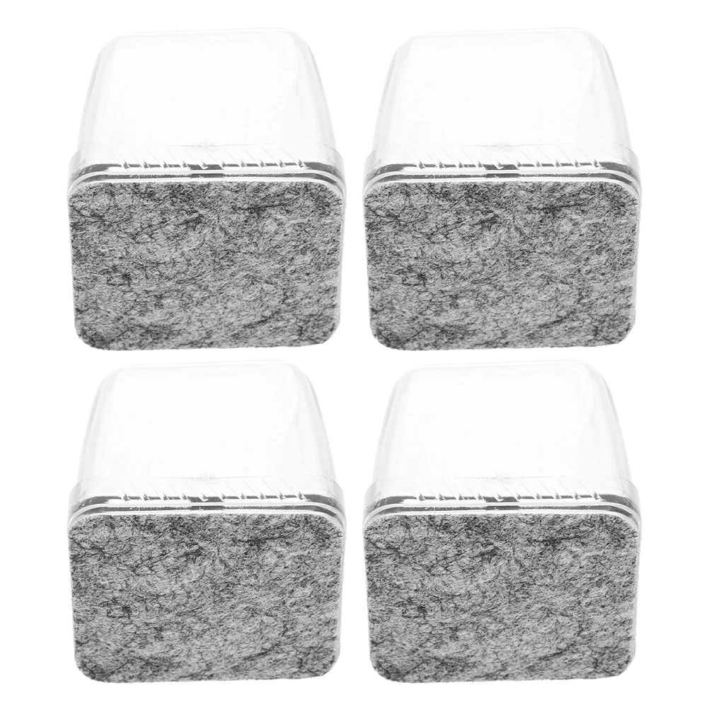 

4 Pcs Furniture Feet Pads Chair Leg Covers 19-25mm Desk Protectors Silicone Floor Protectors for Chairs Tables Benches Stools
