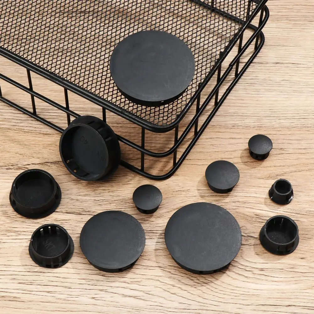 8pcs/pack Round Floor Protection Caps Protector Hole Plug Pipe Plug Cover Blanking End Caps Furniture Feet