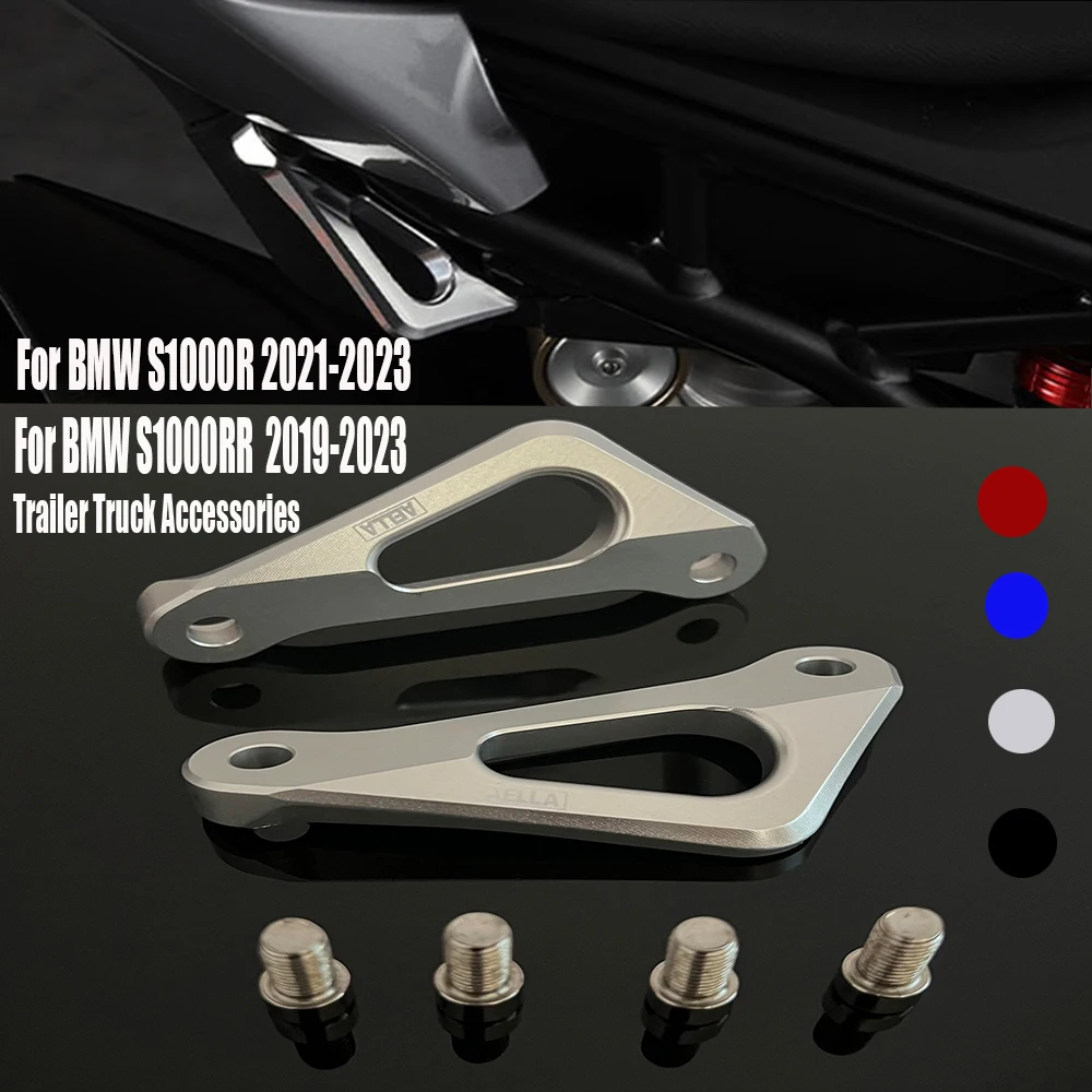 

For BMW S1000RR 2019-2023 S1000R 2021-2023NEW Motorcycle Trailer Truck Accessories CNC-Rear Racing Tie Down Anchor-Point Hook