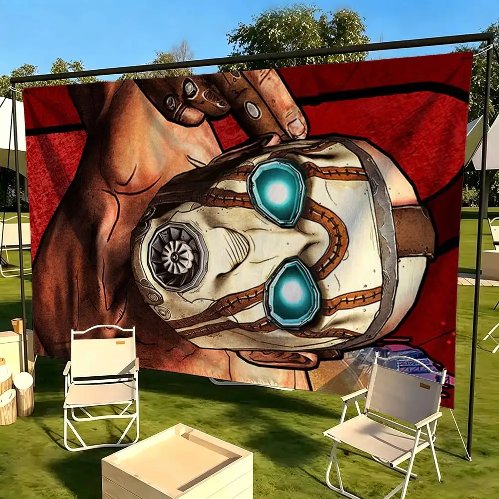 Zer0 Maya B-Borderlands 2  Flags Wall Hanging Tapestry Outdoor Garage Room Decorative flag Background Blanket