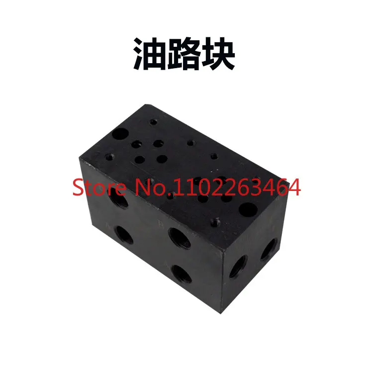 Solenoid valve installation valve block 6 10 drift oil passage block 03 02-1 2 3 4 5 6 7 8W hydraulic valve plate