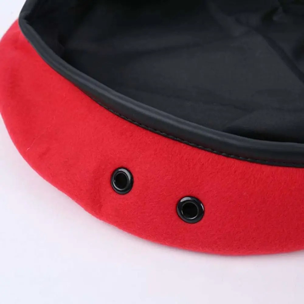 للجنسين قابل للتعديل قبعة القبعات بلون ل تأثيري قبعة موحدة الخريف والشتاء الكبار الرسام قبعة قبعة الأمن #4