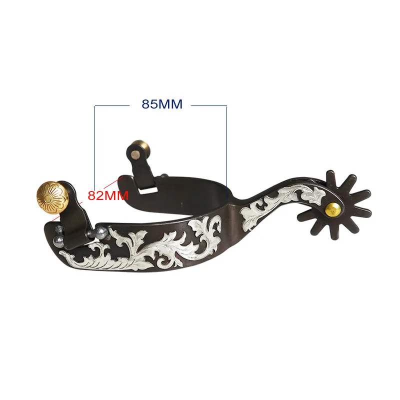 2 قطعة توتنهام الغربية خمر منحوتة توتنهام الرجعية البرونزية منخفضة الكربون الصلب الحصان توتنهام مع تروس قابلة للدوران للفروسية