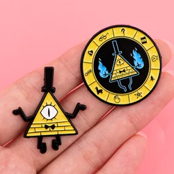 Funny Villain Character Enamel Pins Cute Cartoon Brooches Badge Lapel Pin Clothes Accessories Fashion Jewelry Birthday Gifts