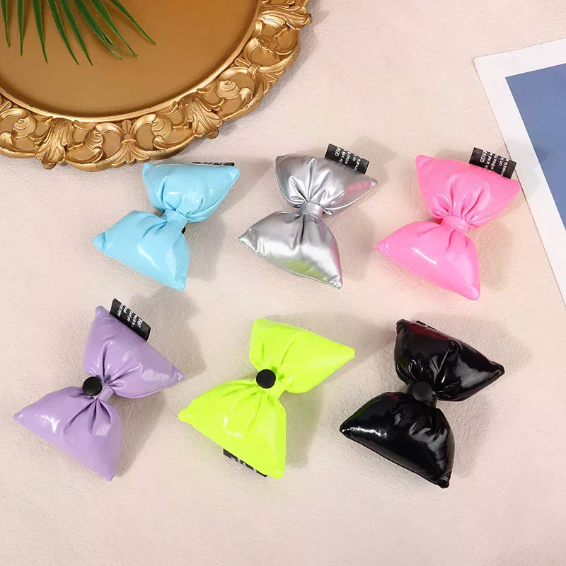6 Styles Multi Color Sweet Style Cute Bow Shoe Accessories Diy Elegant Shoe Charms for Sandals Shoe Buckle Decorations