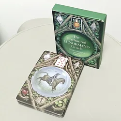10.4*7.3cm The Enchanted Lenormand Oracle 39 Magical Cards To Reveal Your True Self and Your Destiny