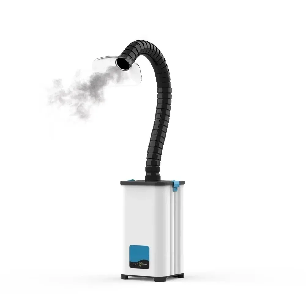 Activated Carbon Filter 80W Compact Fume Extractor New Mobile 99% Efficiency Smoke Particles
