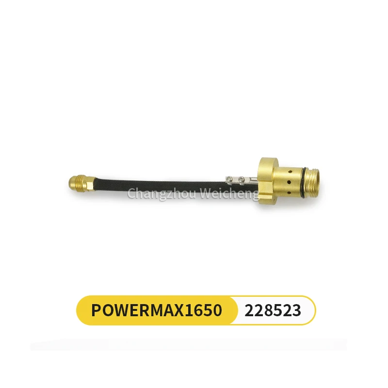 Venda direta da fábrica powermax1650 cobre plasma corte tocha corpo 228523 consumível para powermax1650 soldagem suprimentos de solda