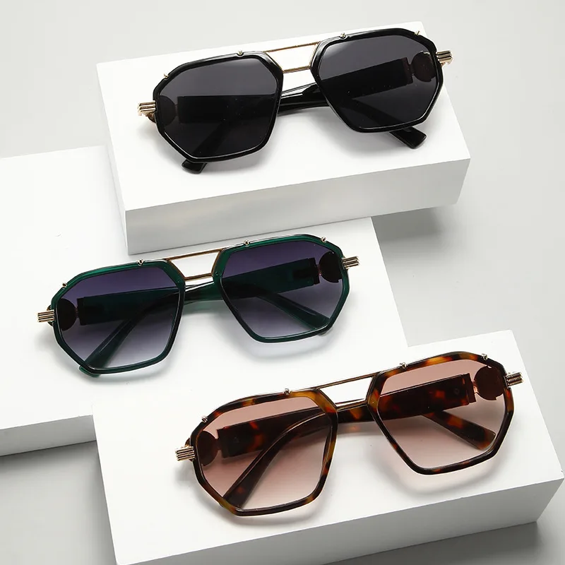 

Fashion double-beam sunglasses for men and women