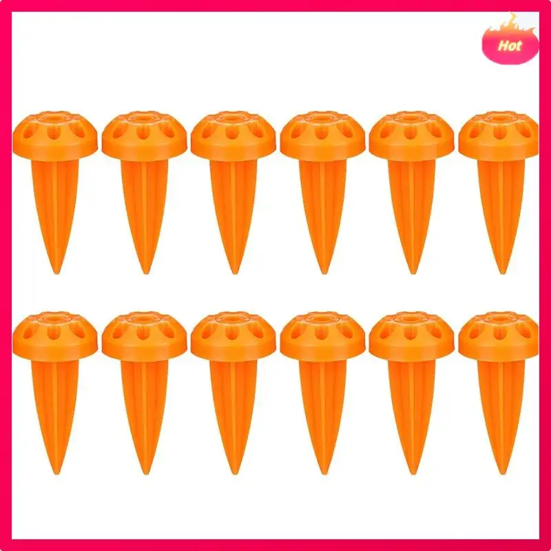 

Снежные колья ABYP, 12 упаковок маркеров для подъездной дороги, пластиковые колья с шипами 2X2 дюйма, отскок для линий собственности, парковок