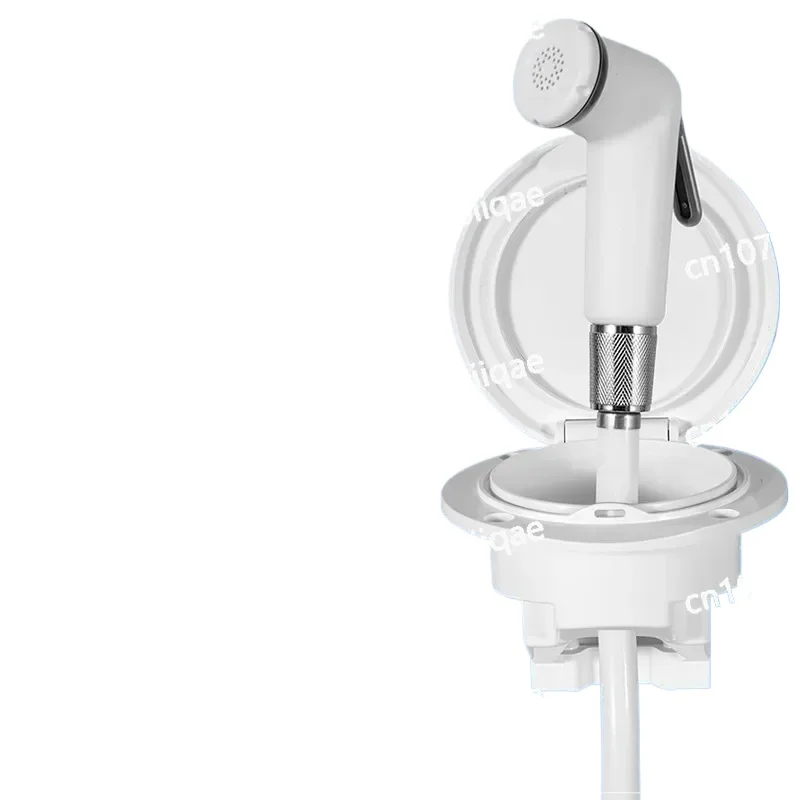 

Pull-out Sprinkler Yacht Hidden RV Shower Rinse Kit Change Accessories Outdoor Stainless Steel Shower Box Marine
