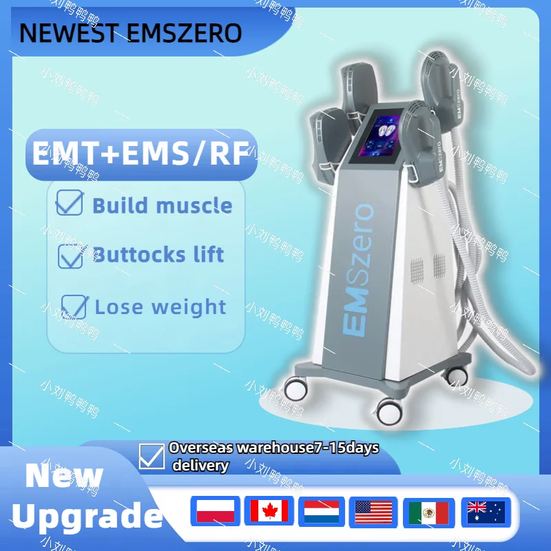 Body Slimming Machine EMSZERO NEO Machine 2024 Profession 6500W 15 Tes HIEMT RF EMS Muscle Stimulator with 5 handles