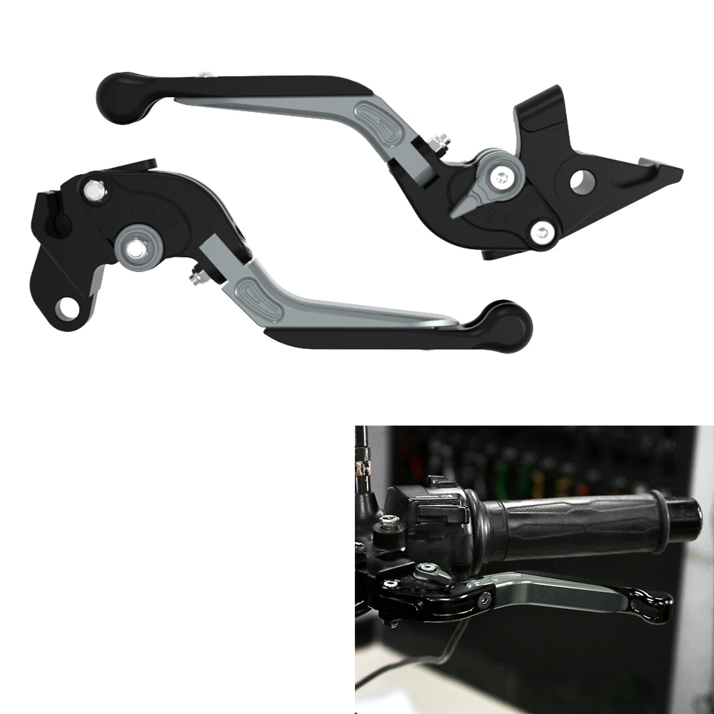 Motorcycle CNC Brake Clutch Levers Adjustable Folding Extendable For Moto Guzzi (Piaggio) Breva 850 1100 1200 Griso 850 8V 1100