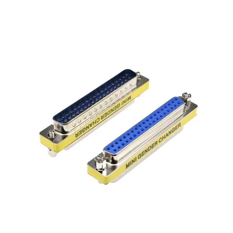 1PCS-DB9/ 15/37 Serial Port Adapter RS232 Connector Male to Female, Male to Male for Industrial PLC, CNC, Router,