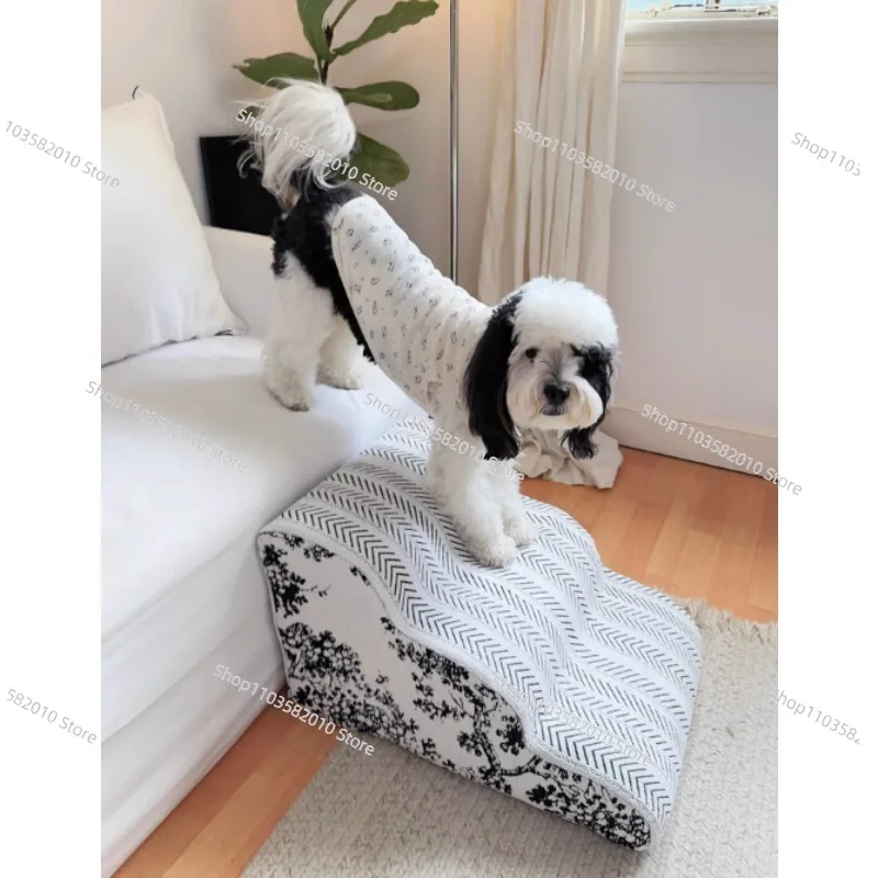 

Лестница для животных для кровати и дивана - Пандус с ступеньками для маленьких собак