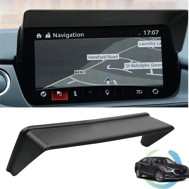 AU33-Car Sunshade Visor Lens Hood Cover Car In Dash Screen Sunshade Sunvisor Navigation Accessories