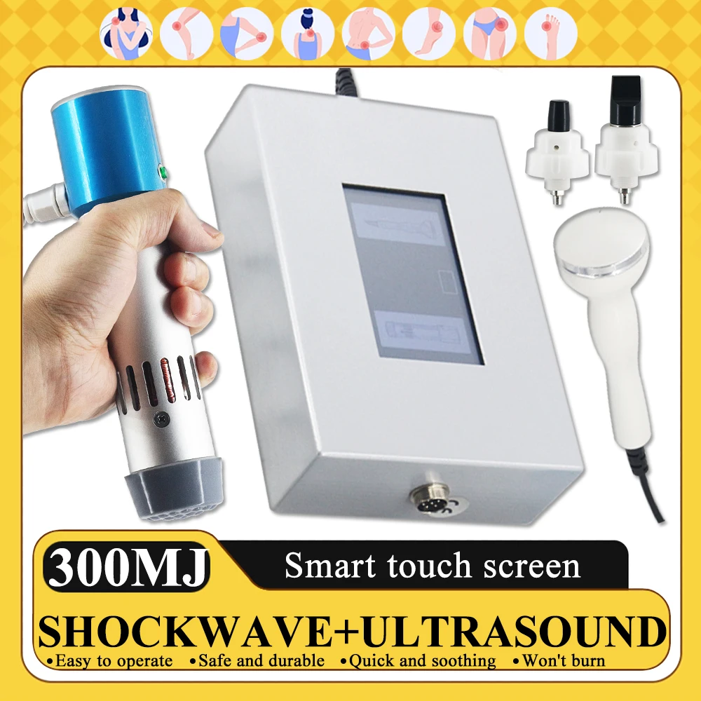 

Аппарат ударно-волновой терапии 300МДж для лечения эректильной дисфункции, новый массажер 2-в-1 для расслабления тела и снятия боли